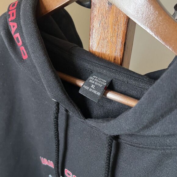 VAIL COLORADO Hoodie Sweatshirt Alpine Rescue Dog Men's XL - Picture 2 of 9